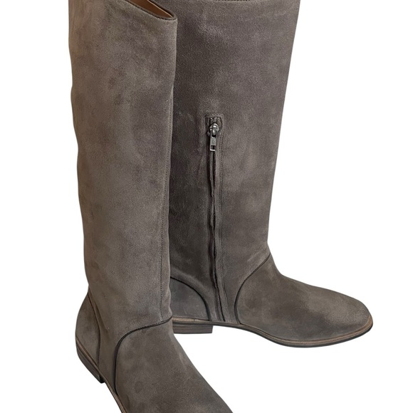 UGG Australia DALEY Gracen Womens tan Suede Comfort Knee High Ride Boots Sz 9.5 - Picture 2 of 16